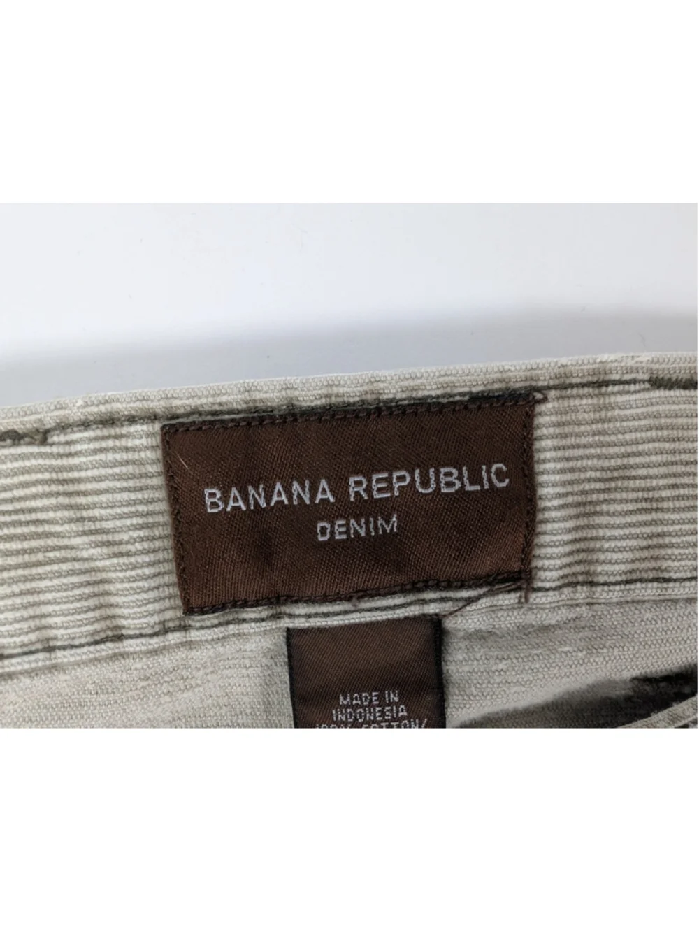 Banana Republic Corduroy Pants Button Fly 32 X 30 Classic Preppy Retro 90s Y2K